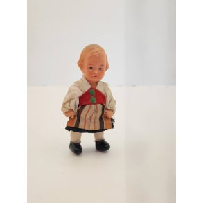 Dukke. Tysk fra 1940'erne (vintage/meget fin  stand)