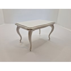 Bord i tr. Lundby spisebord. Sofabord 1:12 (brugt med patina)