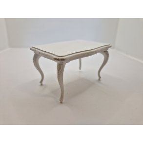 Bord i tr. Lundby spisebord. Sofabord 1:12 (brugt med patina)