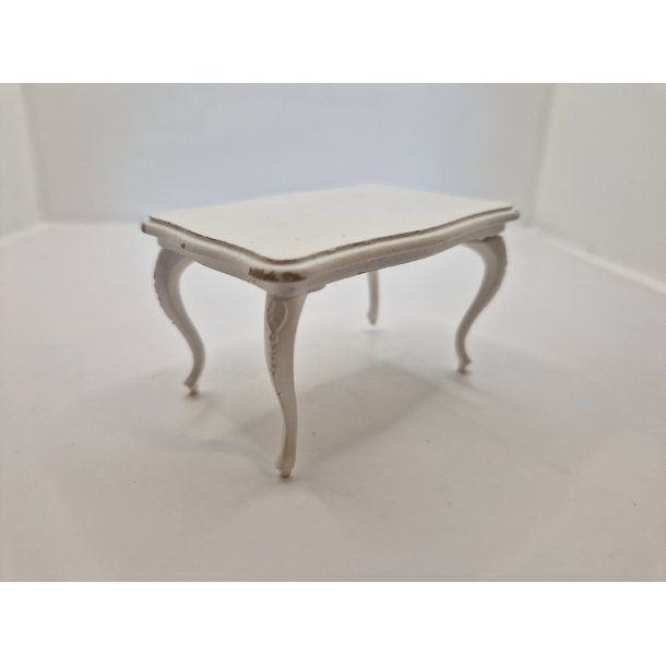 Bord i tr. Lundby spisebord. Sofabord 1:12 (brugt med patina)