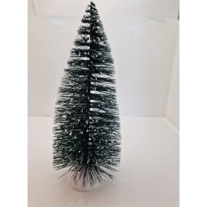 Gran tr med sne (brugt/som nyt)