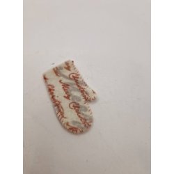 Jule vante/grill handske (hndlavet)