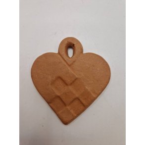 Terrakotta hjerte (brugt)