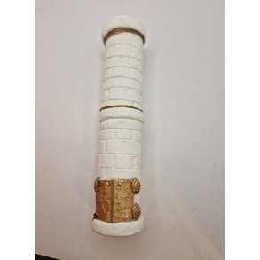 Brndeovn/kamin i gips (muligvis hndlavet/lidt defekt)