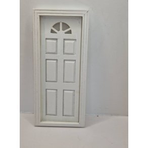 Dr i hvid malet tr (ny)