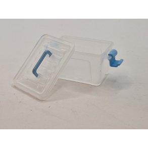 Opbevarings kasse i plastik til feks, julepynt, legetj (ny)