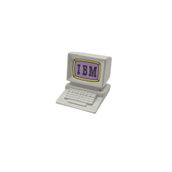 Lille computer IBM i metal (ny)