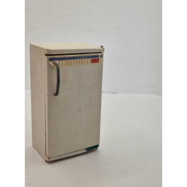 Atlas kleskab i tr (vintage/lidt defekt)