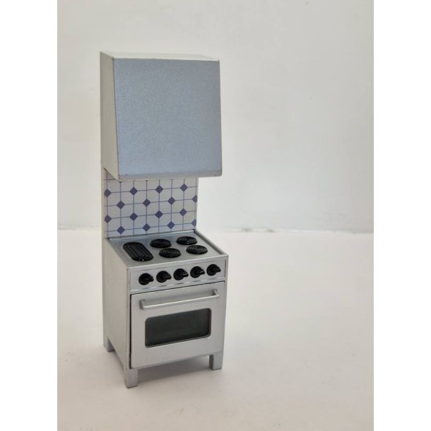 Kkken modul med komfur. Lundby (brugt)