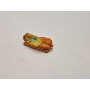 Smrrebrd med rget medister (vintage)