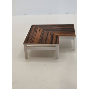 Vinkel bord i plastik. BRIO fra 1960'erne (vintage/meget fin stand)