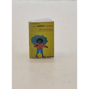 Lille sorte Sambo hfte (hndlavet)