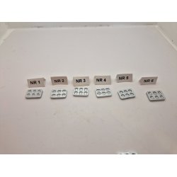 1 stk kage form i resin (ny)