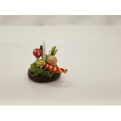 Juledekorationen med kobber kugle (hndlavet)