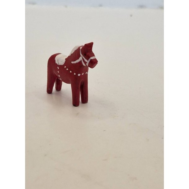 Dala heste i resin (hndlavet) 3,3 cm