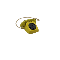  Telefon i metal. Lundby 1977 (brugt)