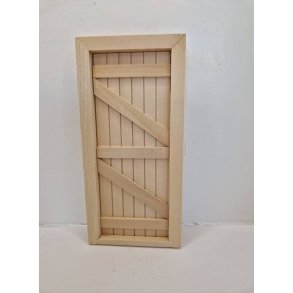 Dr i umalet tr (ny) 18,5 x 8,8 cm