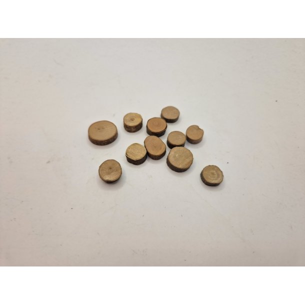 10 tr skiver i forskellige strrelser (nye)