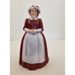 Nisse mor/Fru julemand i resin (ny)