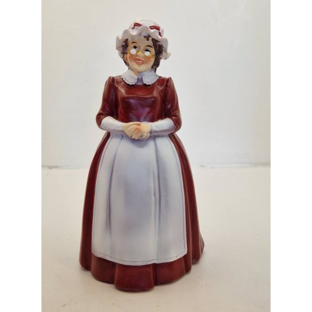 Nisse mor/Fru julemand i resin (ny)