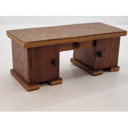 Skrivebord i tr (vintage)