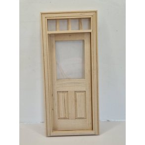 Dr med rude (ny) 19,7 x 8,8 cm