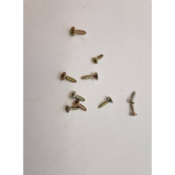 10 skruer 1,1 x 0,6 cm