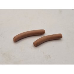 2 brune plser (hndlavet)