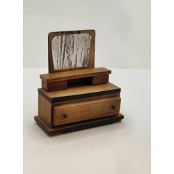 Kommode med spejl (vintage)