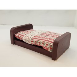 Seng i tr inkl sengetj (brugt)