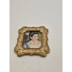 Billede af dronning Mary (hndlavet)