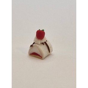 Gsebryst fldekage (hndlavet)