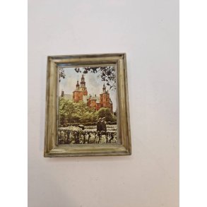 Billede af slot i plastik (vintage)  7,7 cm x 6,3 cm