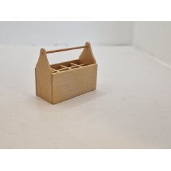 Vrktjskassen i umalet tr (brugt/som ny)