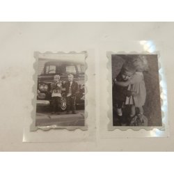 2 sm fotografier/klistermrker  (nye)