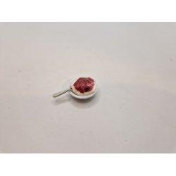 Skl i porceln med ris a mande og ske (delvis hndlavet)