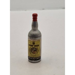 Dry gin flaske i tr (vintage)