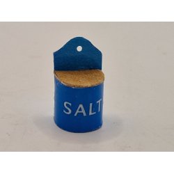 Saltkar i kraftig karton og tr (hndlavet)