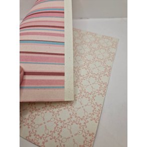 Tapet med print p begge sider (nyt/med fejl)