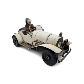 Veteran bil til dukker scala 1:12 (brugt/fin stand)