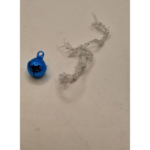 Turkis kugle/klokke (ny)