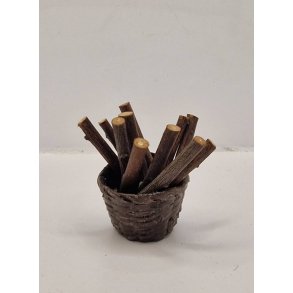 Brnde kurv med brnde (ny)