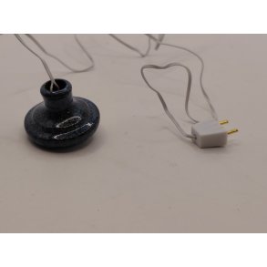 Loft lamper i keramik til 12 volt (hndlavet)