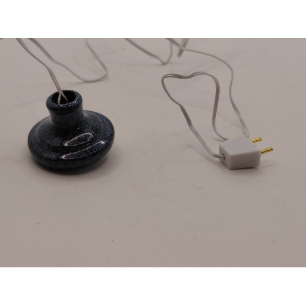 Loft lamper i keramik til 12 volt (hndlavet)