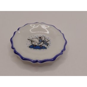 Fad/stor tallerken i porceln (ny)