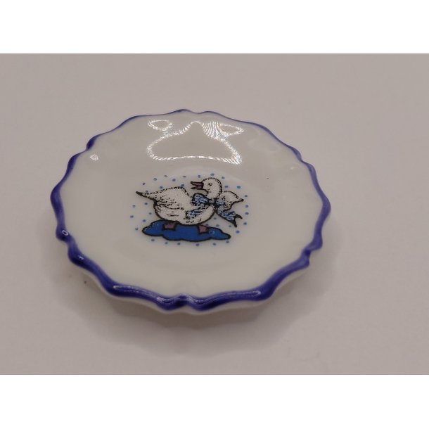 Fad/stor tallerken i porceln (ny)