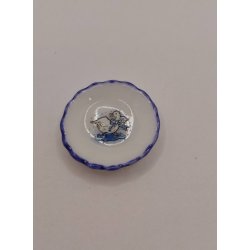 Lille tallerken i porceln (ny)