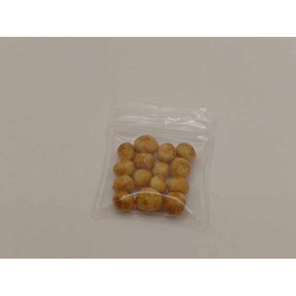 Pose med sm brunede kartofler (hndlavet) (flere poser p vej)