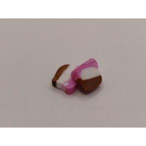 2 skiver regnbue is (hndlavet)