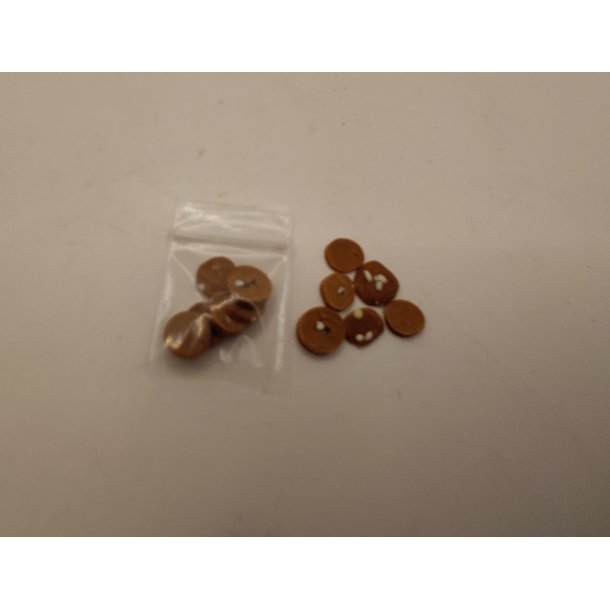 6 brunkager i pose  (hndlavet)